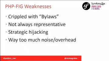 SymfonyLive Paris 2016 - Nicolas Grekas - PSR 6 & Symfony Cache de la perf en standard