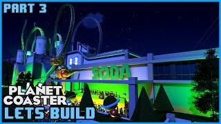 GULPEE BOOMERANGS! Dual Synchronized Coasters! Part 3! Let's Build 09 #PlanetCoaster