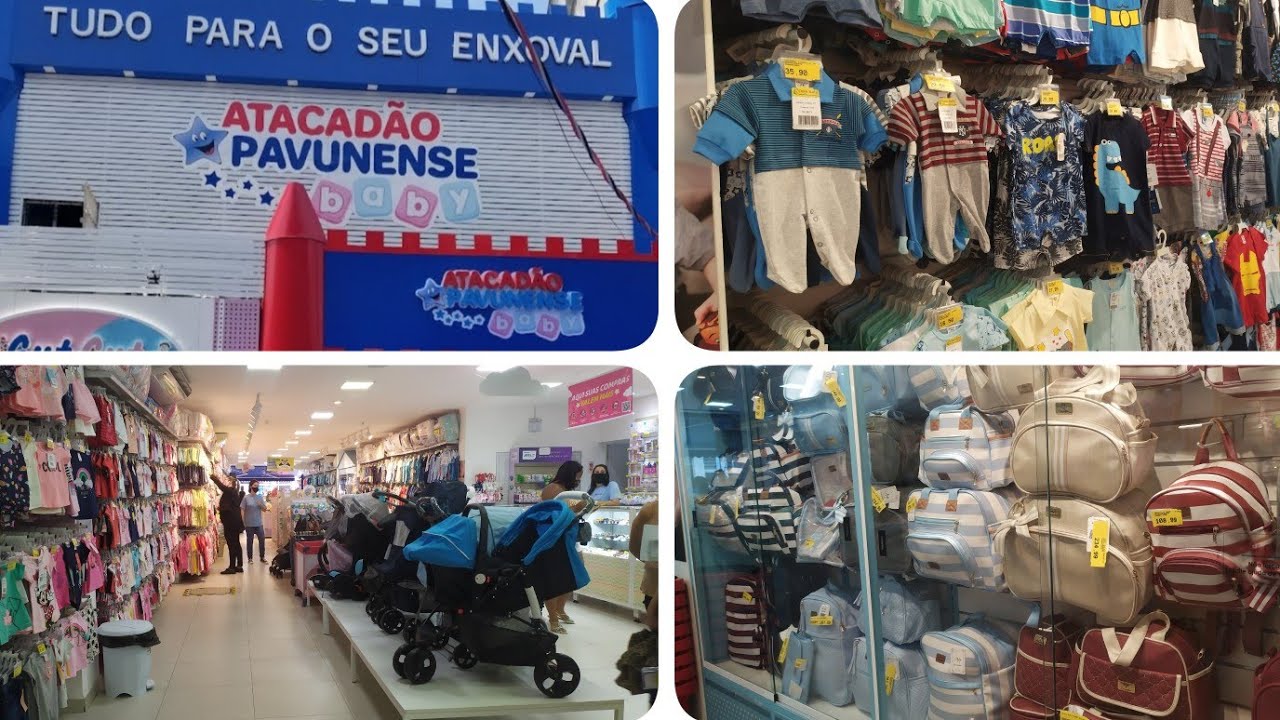 COMPARANDO PREÇOS!  ENXOVAL DO BEBÊ! (Atacadão Pavunense baby)