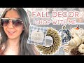 New Fall Decor Shop With Me! | What&#39;s New At Hobby Lobby &amp; At Home 2021