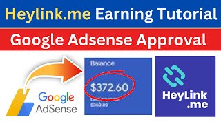 Heylink.me Google Adsense Approval Online Earning Tutorial 2023 || heylink.me Kya Hai ?