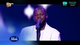 Nkosi performed ‘Ballerina Girl’ by Lionel Richie – Idols SA | S19 | Ep 11 | Mzansi Magic