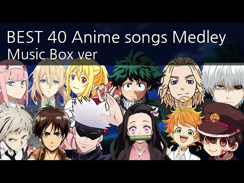 [Music-Box]-BEST-40-Anime-Songs-Medley-By-Haren-Piano