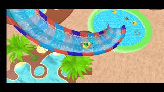 Water Slide Park Sim Games 3d | ওয়াটার স্লাইড পার্ক সিম গেমস I Android Gameplay level 1 JDYCH  screenshot 4