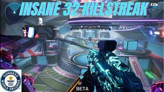 Insane 32 Killstreak on Splitgate Stadium Domination