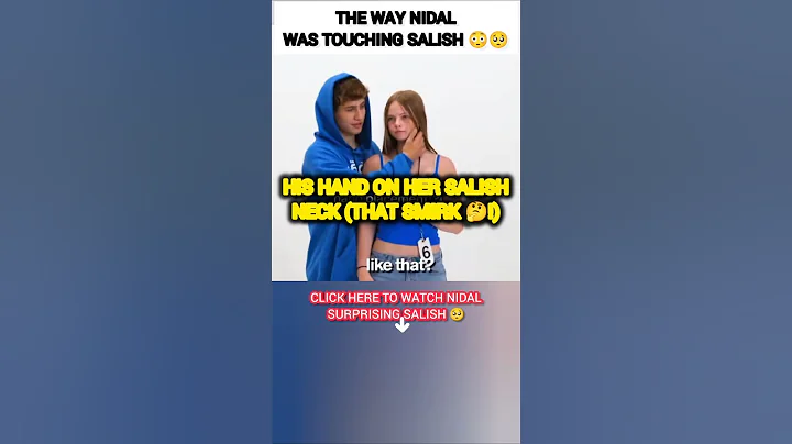 The WAY Nidal Wonder was TOUCHING Salish Matter?😳🥺#nalish #shorts #trending #viral #love #shortvideo