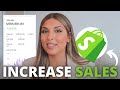 5 WAYS TO BOOST SHOPIFY SALES! | E-commerce Tips & Tricks