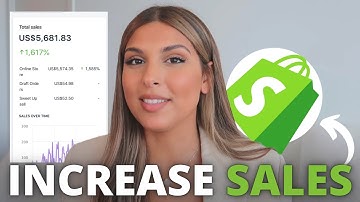 5 WAYS TO BOOST SHOPIFY SALES! | E-commerce Tips & Tricks