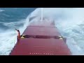 05 Ship in Stormy Weather ⚓ #weather #sea 