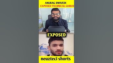 Technical Guruji Badly Exposed 😱 By Anurag Dwivedi | #shorts #viralshorts #anurag #technicalyogi
