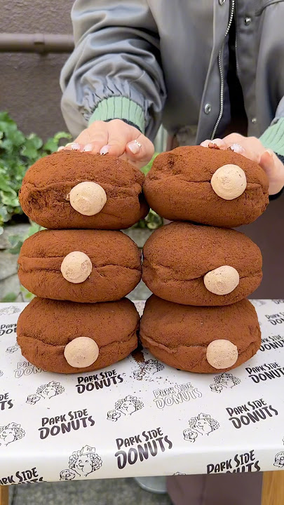 chocolate donut #たもグルメ #japanesefood