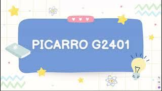Presentasi Picarro-G2401 - Instrumentasi 4C