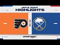 NHL Highlights | Flyers vs. Sabres - January 9, 2023