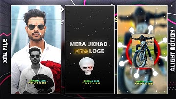 😎MAI BAHUT BURA HUN ATTITUDE XML FILE 😈BOY 2 LINE ATTITUDE XML😎New Attitude Xml File 😈#xml #attitude