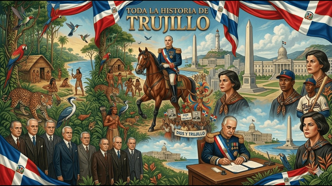 HISTORIA DE RAFAEL LEONIDAS TRUJILLO EN 20 MINUTOS | DOCUMENTAL PARA DORMIR