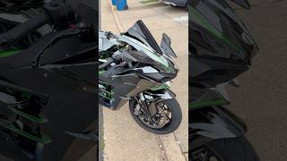 Ninja H2 cold start with Vandemon titanium exhaust🤯🔥