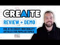 Creaite Review and Demo | Creaite Article Writer
