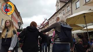 Германия Füssen Прогулка по городу Рай для пенсионеров City Walking Paradise for Seniors