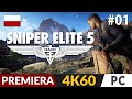 Sniper Elite 5 PL 🎯 #1 - odc.1 🧨 Snajper wraca po 5 latach | Gameplay po polsku 4K
