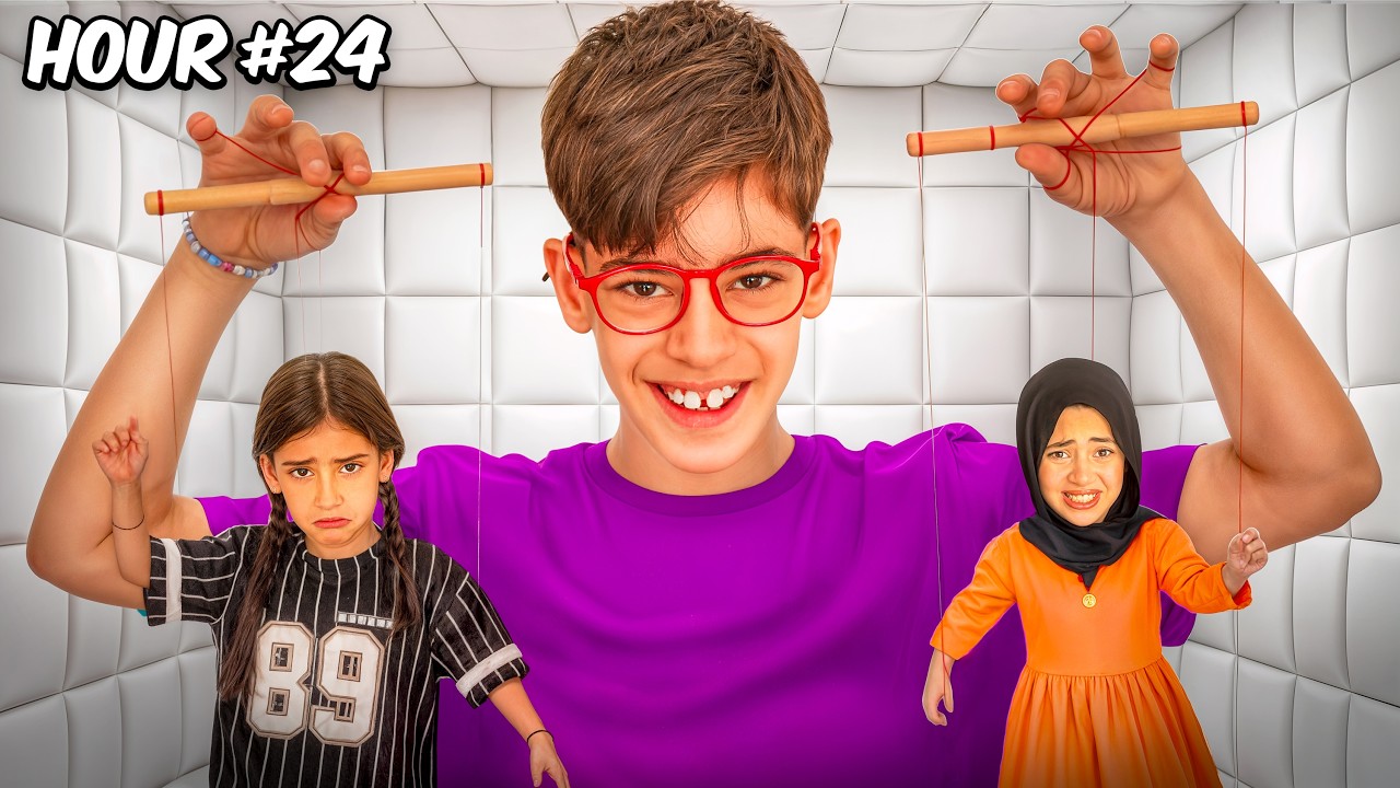 تحكمت بـ جودي وأيسل يوم كامل😱🎮 خليتهم يعملوا اشياء غريبه 😳 !