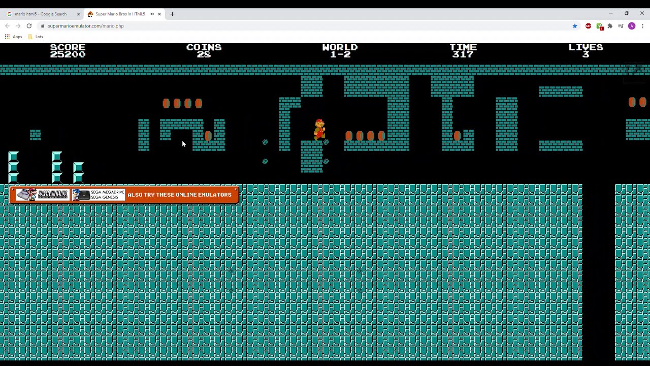 Super Mario HTML5 