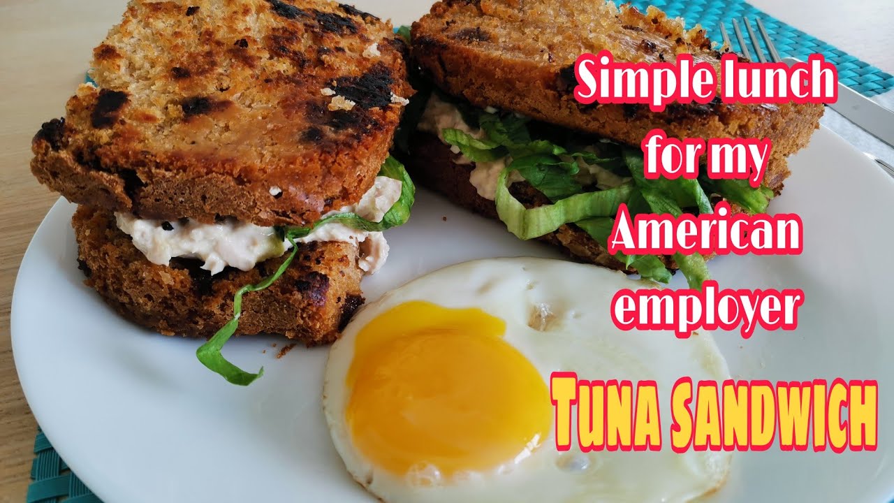 Tuna sandwich (mayo) recipe YouTube