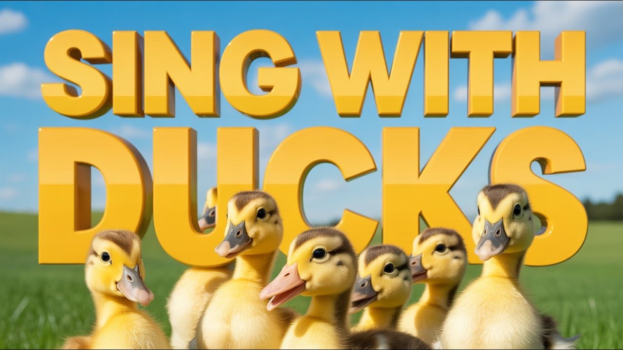 Learn English with Duck Song | Fun Animal Song for Kids to Sing Along and Enjoy