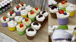 Pakai 1 Bungkus Nutrijel Jadi Sebanyak Ini Silky Pudding Cheese Foam Lembut & Creamy Auto Ludes