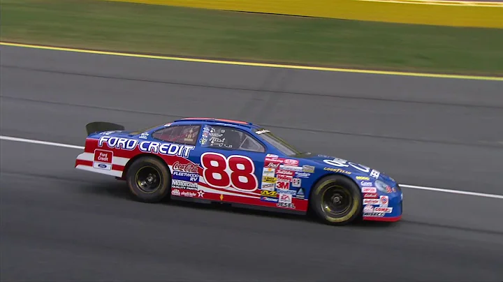 Dale Jarrett paces the field in honor of Robert Ya...