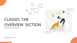 edclub: Overview of the Classes Tab