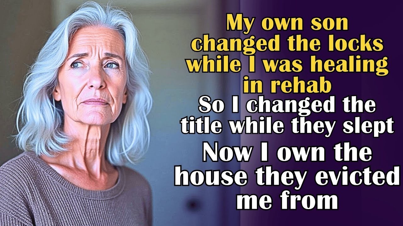 They changed the locks while I was in rehab—so I changed the title while they were asleep