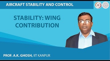 Stability: Wing Contribution