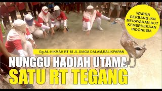 Seru Jalan Sehat Warga Rt 18 Siaga Dalam Balikpapan