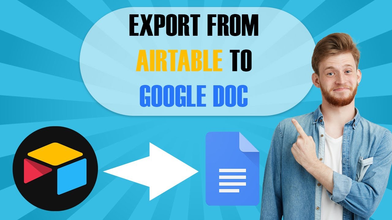 How to Export from Airtable to Google docs (EASY)