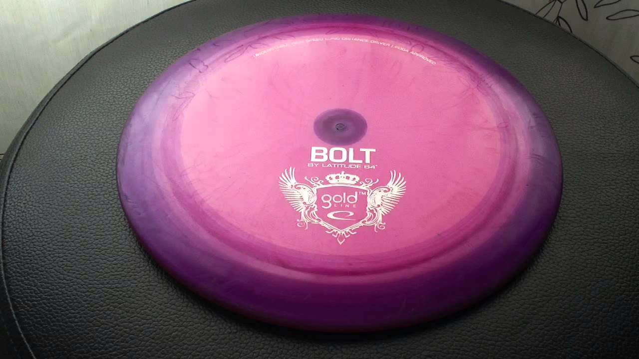 Latitude 64 Gold Line Bolt Disc Golf Disc Review: Disc Golf Nerd - YouTube