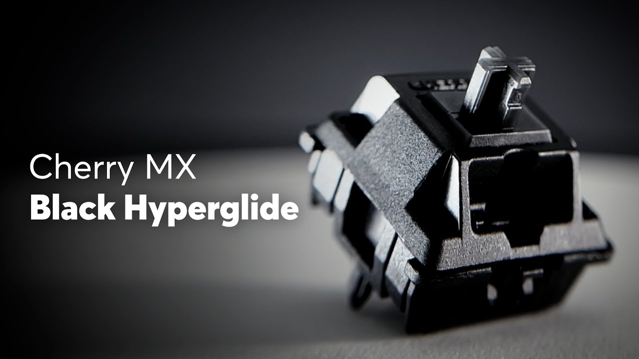 Cherry MX Black Hyperglide Linear Switch