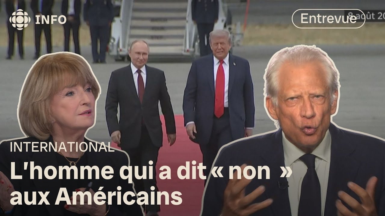 Comment dire « non » à Donald Trump? Entrevue avec Dominique de Villepin | 24•60
