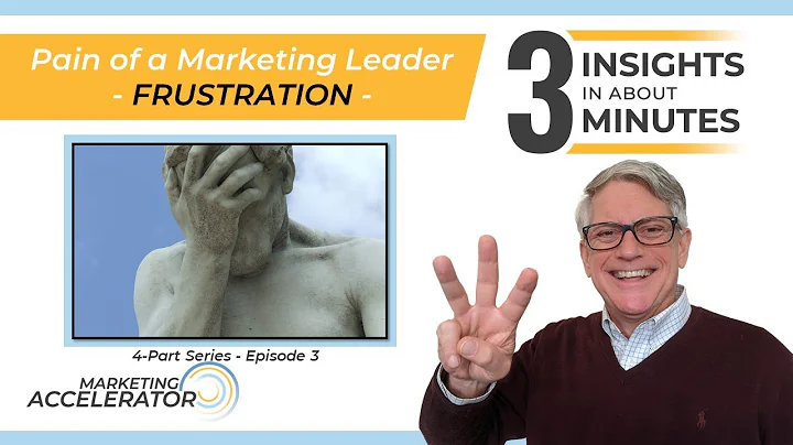 3 Pain of a Marketing Leader   FRUSTRATIONS