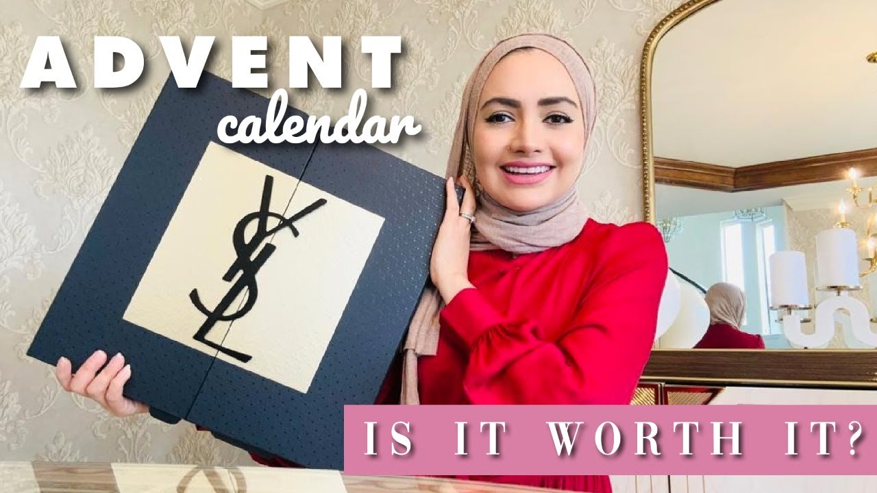 YSL ADVENT CALENDAR 2022 - Converting to Ramadan Calendar - YSL Beauty  Products 