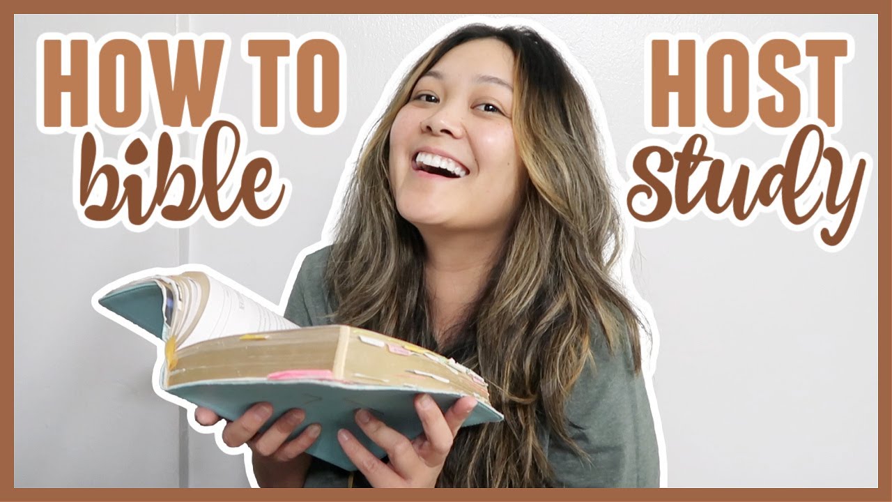 How To Host Bible Study With Your Friends YouTube