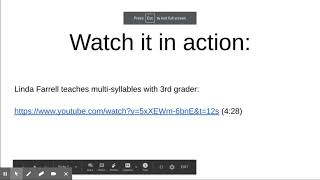 Tips for Multisyllabic Word Reading Instruction