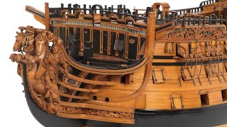 3 Ship models Royal William (1719); Warship; First rate; 100 guns | Relaxing classical music