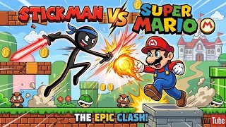 Stickman vs. Super Mario! The Ultimate Epic Clash! screenshot 3
