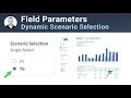 How to Use Field Parameters (and SWITCH) to Dynamically Change Scenarios in Power BI