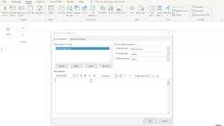 Create email signature and add to Outlook | Email Signature Creator App For Windows screenshot 5