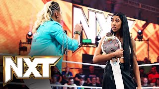 Zoey Stark Crashes New Nxt Womens Champion Indi Hartwells Big Moment Wwe Nxt, April 4, 2023