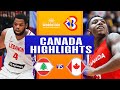 Team Canada Dominates Vs Lebanon In First Round Matchup FIBAWC 