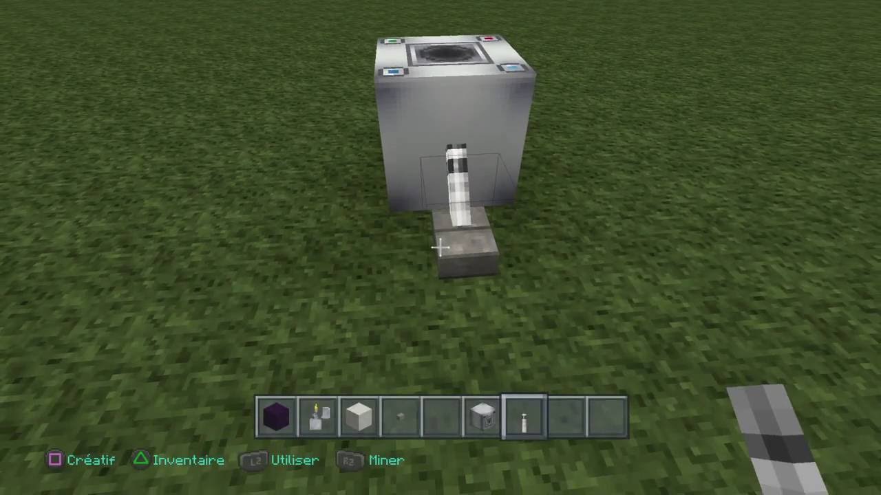 Minecraft: comment faire un lance fusée et comment faire un portail