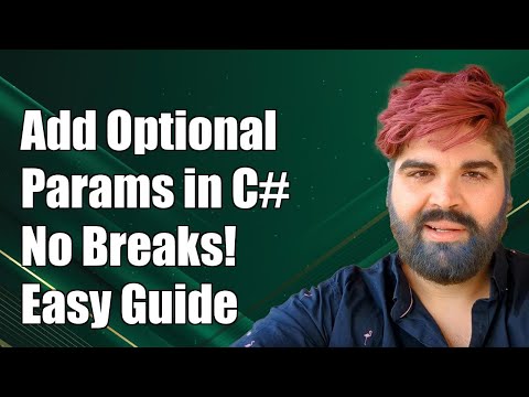 How to Add Optional Parameters in C# Libraries Without Breaking Changes