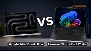 Apple MacBook Pro 14 M5 vs Lenovo ThinkPad T14s Gen 7 โ The Better Laptop